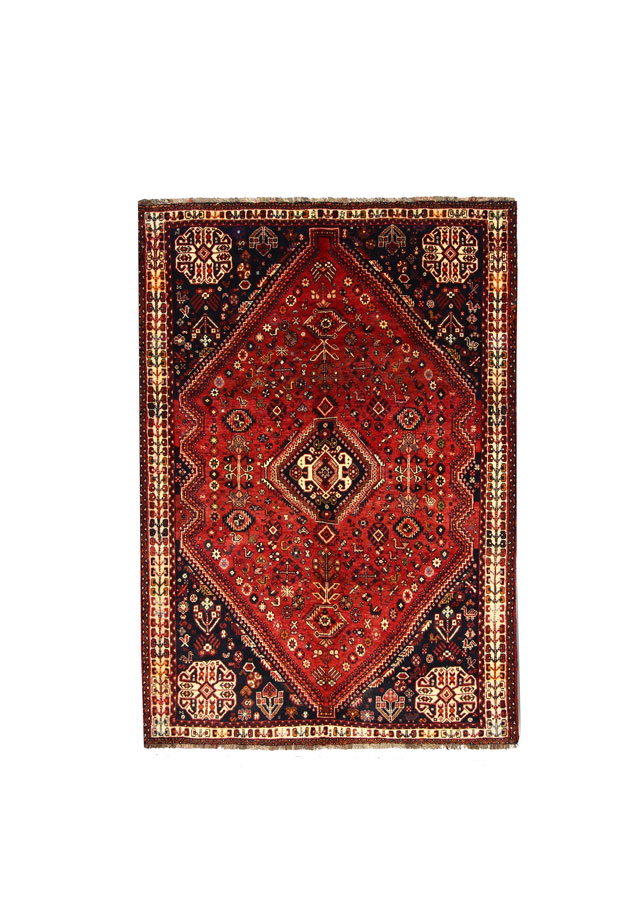 فرش دست بافت قشقایی (156×229) سانتیمتر-1