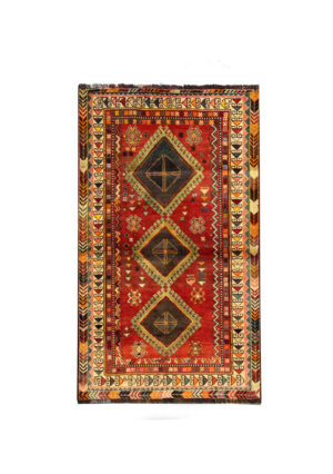 قالیچه دستبافت شیراز (130×223) سانتیمتر-1