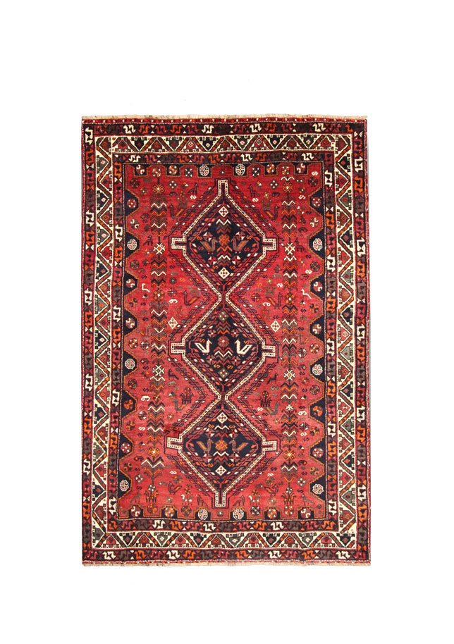 فرش دستبافت شیراز (195×312) سانتیمتر-1