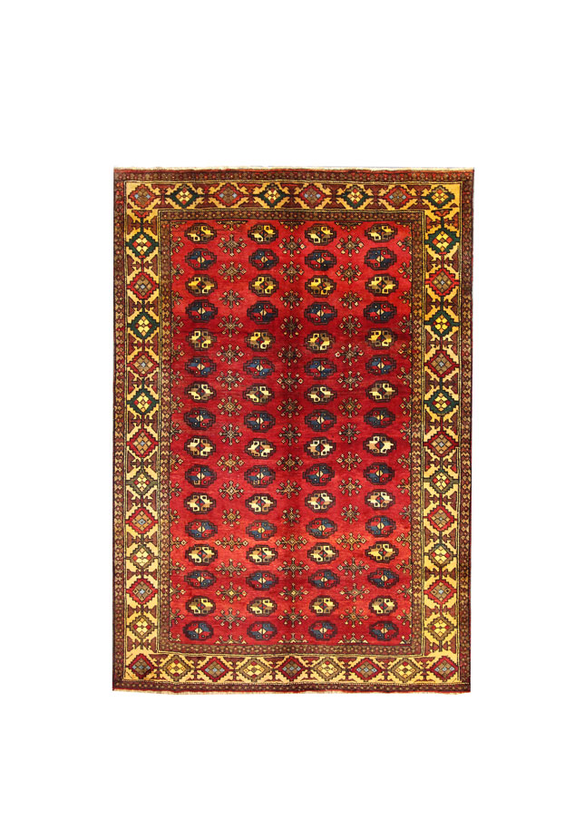قالیچه دستبافت کردی قوچان (199×287) سانتیمتر-1