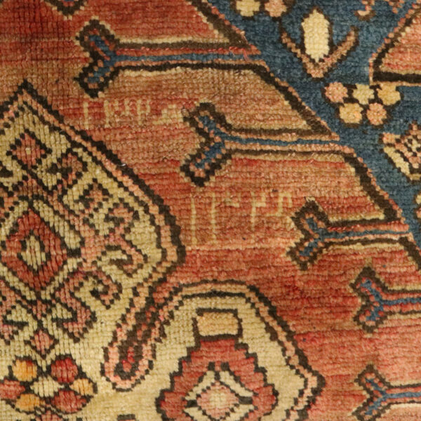 قالیچه دستبافت آنتیک روسی (123×243) سانتیمتر-7