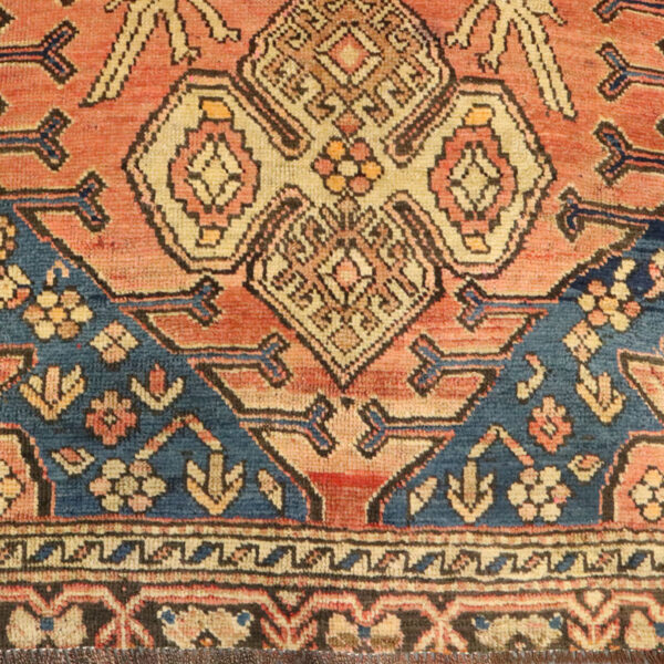 قالیچه دستبافت آنتیک روسی (123×243) سانتیمتر-9