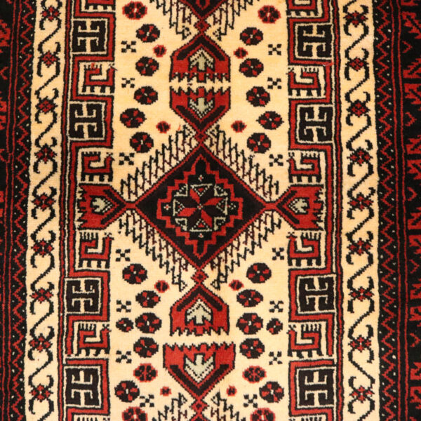 قالیچه دستبافت بلوچ (95×190) سانتیمتر-6