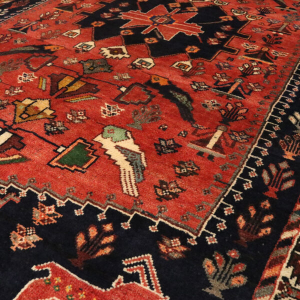 قالیچه دستبافت قشقایی (168×248) سانتیمتر-8
