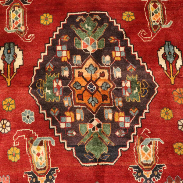 قالیچه دستبافت قشقایی (141×239) سانتیمتر-6