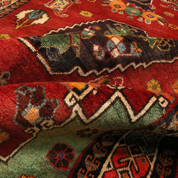 قالیچه دستبافت قشقایی (141×239) سانتیمتر-2