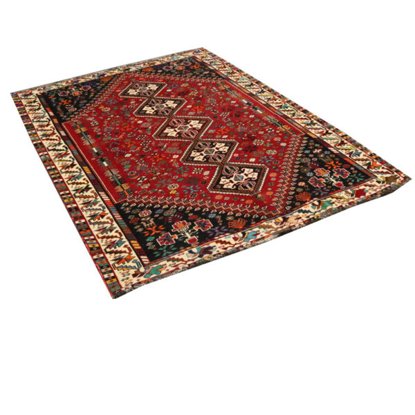 قالیچه دستبافت قشقایی (184×262) سانتیمتر-4