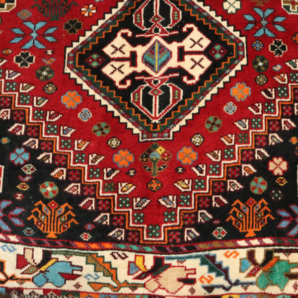 قالیچه دستبافت قشقایی (184×262) سانتیمتر-7