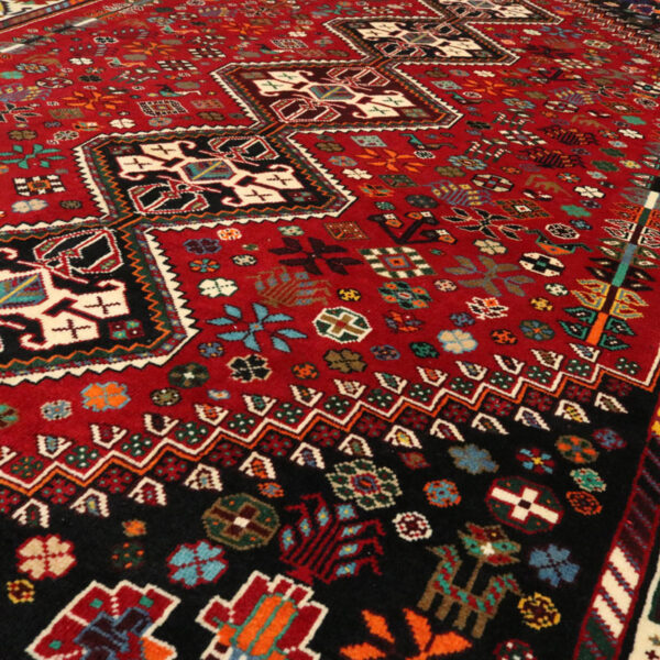 قالیچه دستبافت قشقایی (184×262) سانتیمتر-8