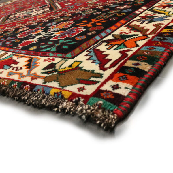 قالیچه دستبافت قشقایی (184×262) سانتیمتر-9