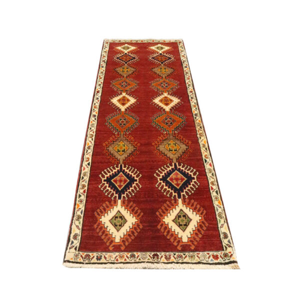قالیچه دستبافت قشقایی (73×226) سانتیمتر-3