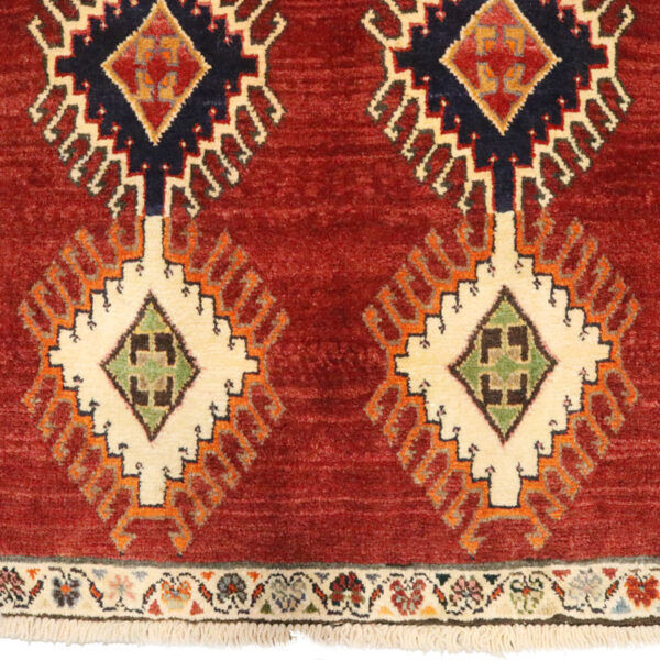 قالیچه دستبافت قشقایی (73×226) سانتیمتر-7