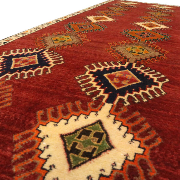 قالیچه دستبافت قشقایی (73×226) سانتیمتر-8