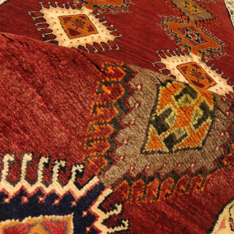 قالیچه دستبافت قشقایی (73×226) سانتیمتر-2
