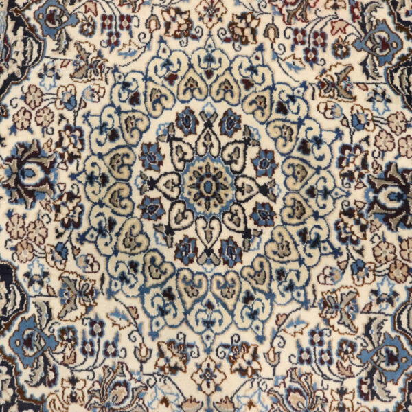 قالیچه دستبافت نائین کاشمری (120×209) سانتیمتر-6