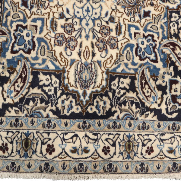 قالیچه دستبافت نائین کاشمری (120×209) سانتیمتر-7