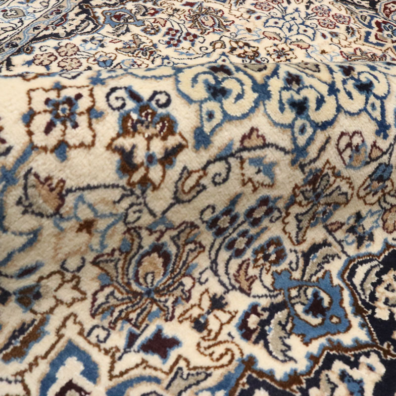 قالیچه دستبافت نائین کاشمری (120×209) سانتیمتر-2