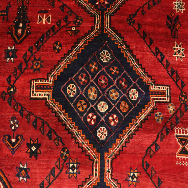 فرش دست بافت شیراز (208×293) سانتیمتر-6