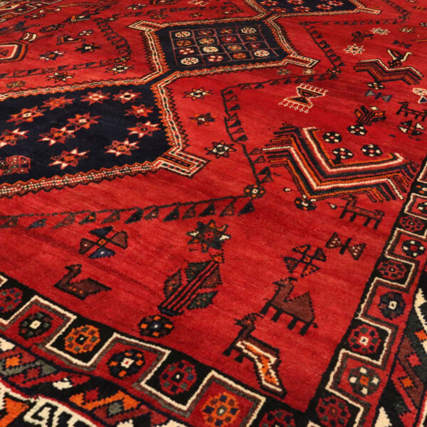 فرش دست بافت شیراز (208×293) سانتیمتر-8