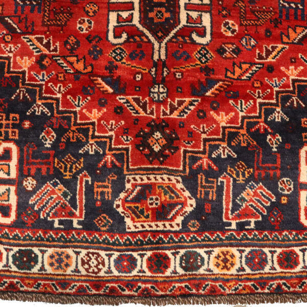 قالیچه دستبافت شیراز(171×255) سانتیمتر-7