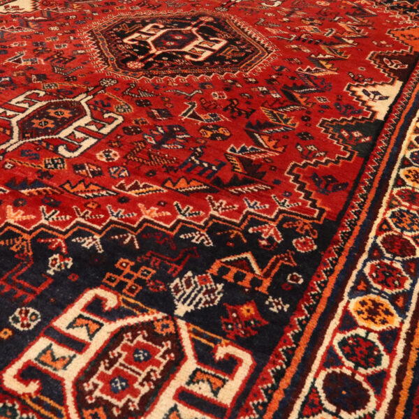 قالیچه دستبافت شیراز(171×255) سانتیمتر-8
