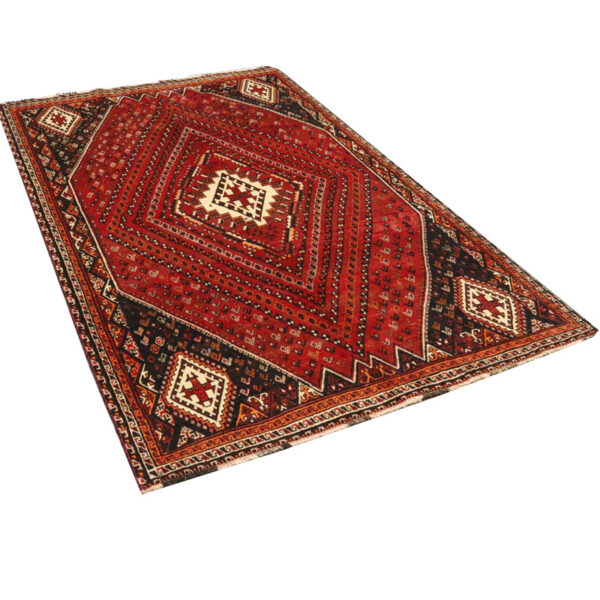 قالیچه دستبافت قشقایی (156×256) سانتیمتر-4