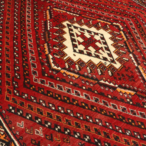 قالیچه دستبافت قشقایی (156×256) سانتیمتر-5