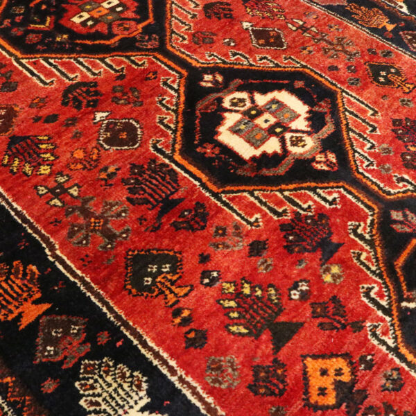 قالیچه دستبافت قشقایی (154×241) سانتیمتر-5