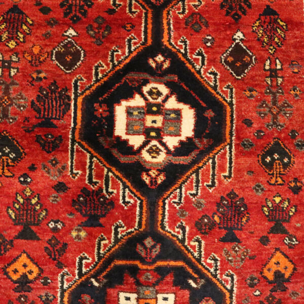 قالیچه دستبافت قشقایی (154×241) سانتیمتر-6
