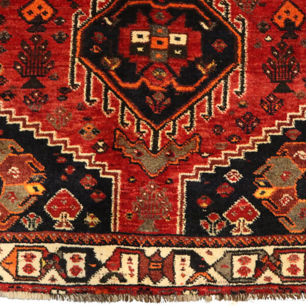 قالیچه دستبافت قشقایی (154×241) سانتیمتر-7