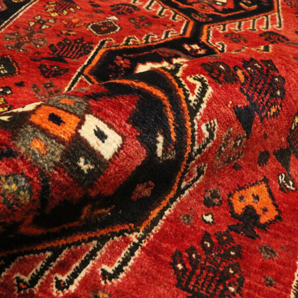 قالیچه دستبافت قشقایی (154×241) سانتیمتر-2