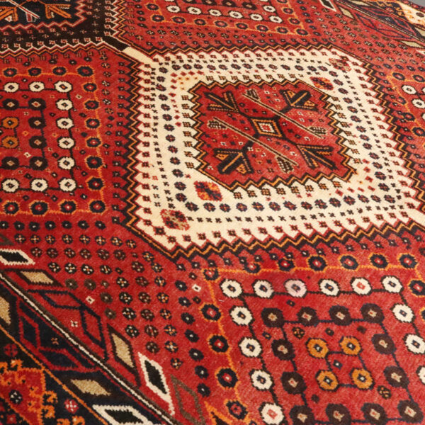 فرش دست بافت قشقایی (120×263) سانتیمتر-5