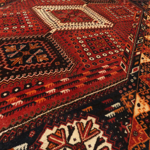 فرش دست بافت قشقایی (120×263) سانتیمتر-8