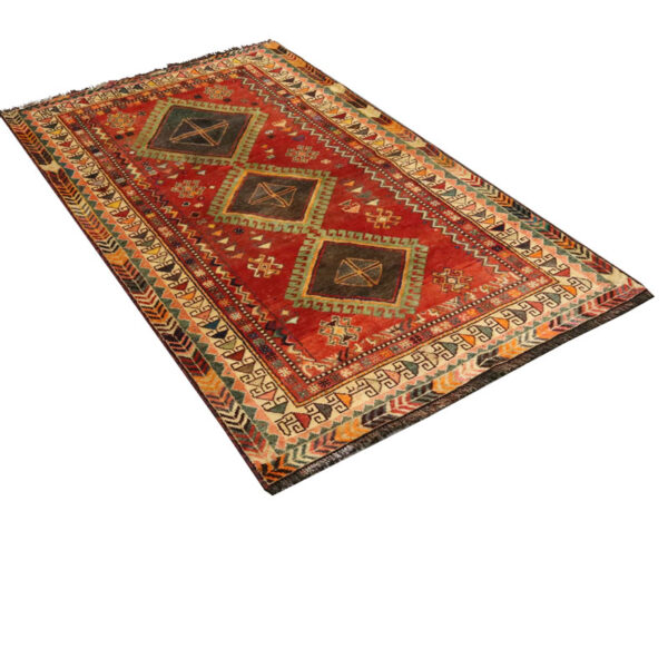 قالیچه دستبافت شیراز (130×223) سانتیمتر-4