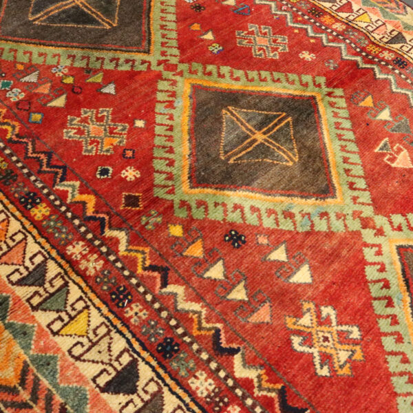 قالیچه دستبافت شیراز (130×223) سانتیمتر-5