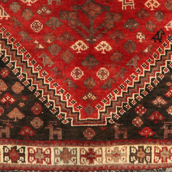 فرش دست بافت شیراز (165×243) سانتیمتر-7