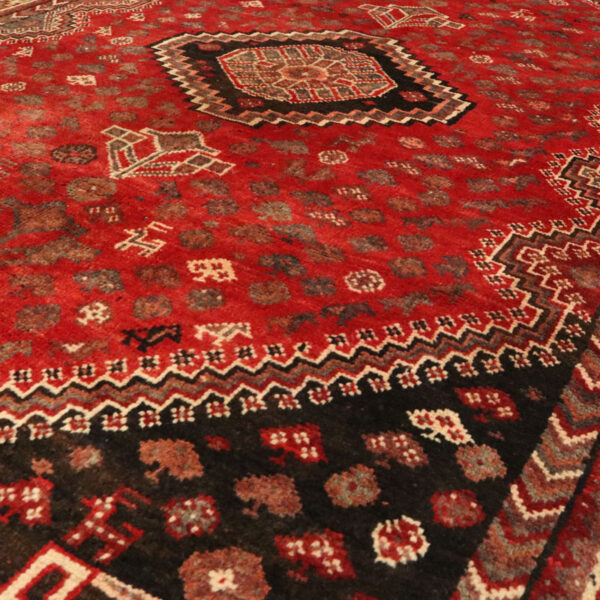 فرش دست بافت شیراز (165×243) سانتیمتر-8