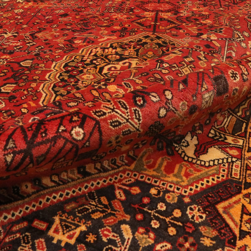 قالیچه دستبافت قشقایی (194×297) سانتیمتر-2