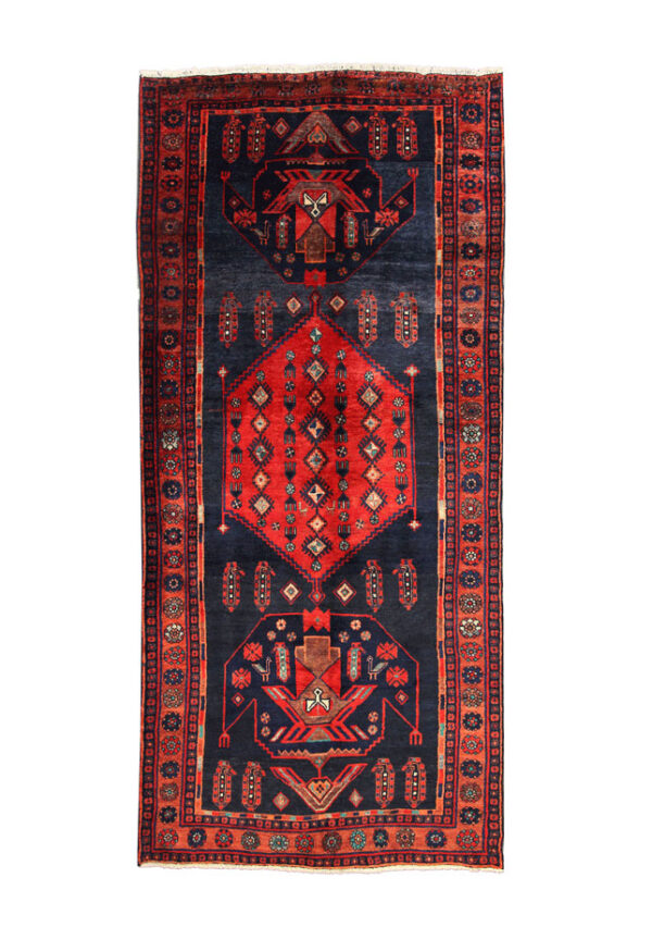فرش دستبافت سنگر (150×350) سانتیمتر-1