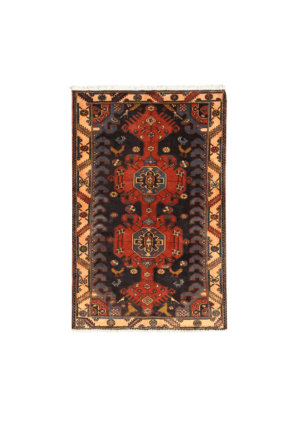 قالیچه دستبافت ساوه (128×197) سانتیمتر-1