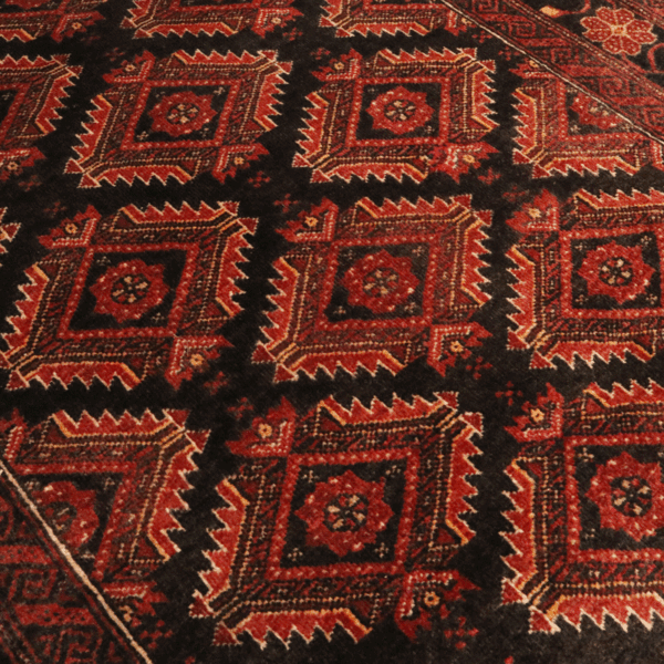 قالیچه دستبافت بلوچ (107×222) سانتیمتر-5