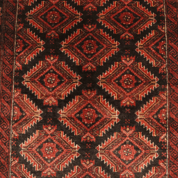 قالیچه دستبافت بلوچ (107×222) سانتیمتر-6