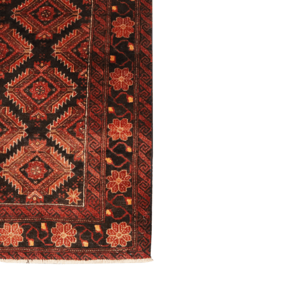 قالیچه دستبافت بلوچ (107×222) سانتیمتر-8