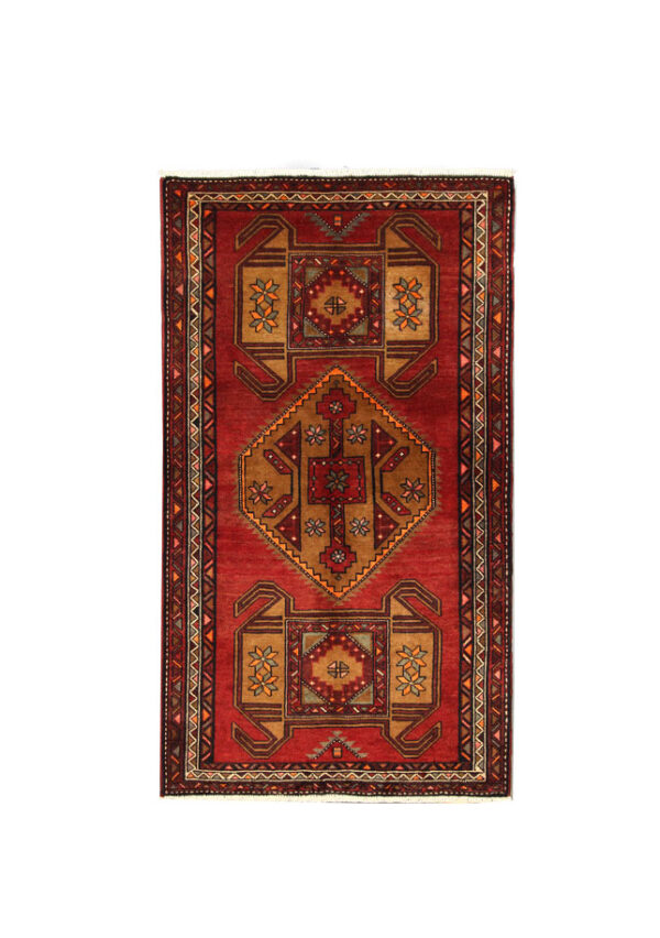 قالیچه دستبافت آذربایجان (119×220) سانتیمتر-1