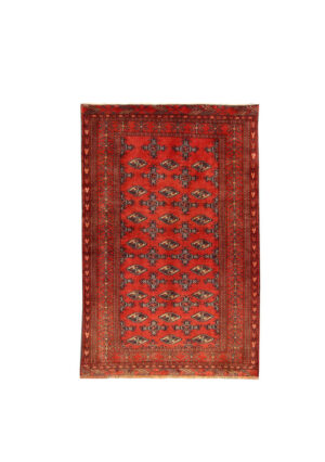 قالیچه دستبافت ترکمن (121×194) سانتیمتر-1