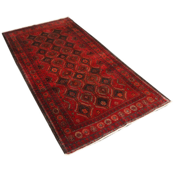 قالیچه دستبافت بلوچ (105×203) سانتیمتر-4