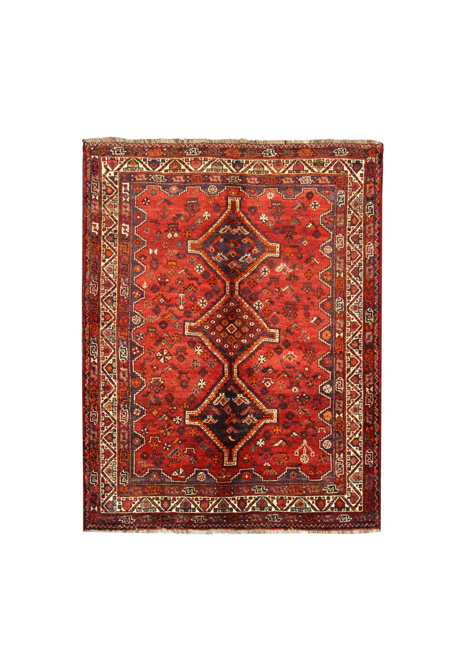 قالیچه دستبافت شیراز (175×227) سانتیمتر-1