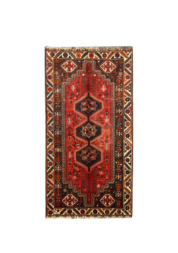 قالیچه دستبافت شیراز (141×280) سانتیمتر-1