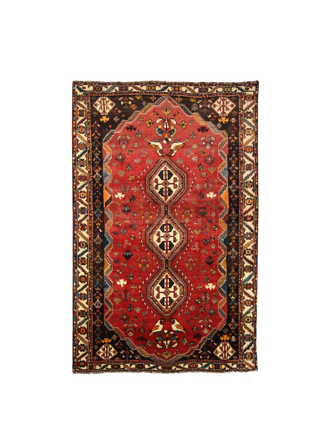 فرش دستبافت قشقایی (190×300) سانتیمتر-1