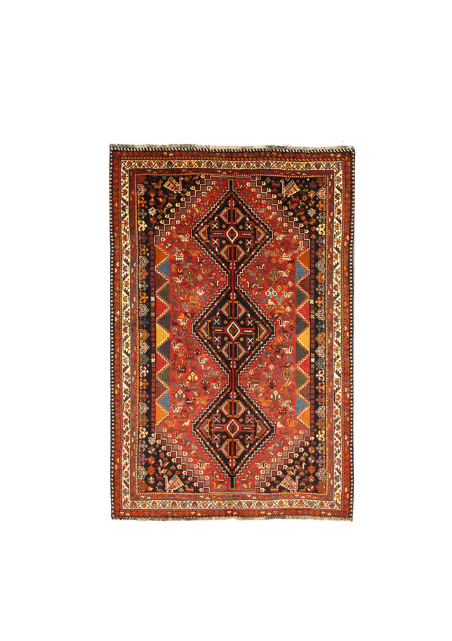 قالیچه دستبافت قشقایی (162×255) سانتیمتر-1